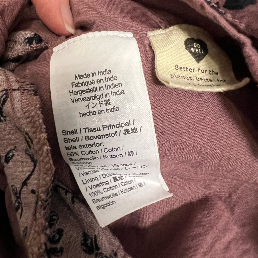 Madewell Tillie Puff-Sleeve Mini Dress in Shadow Blooms - Size XS - Picture 8 of 10